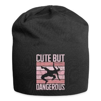 Lutteuse Fille Grappling Lutteuse Femmes - Bonnet en jersey - noir - Devant