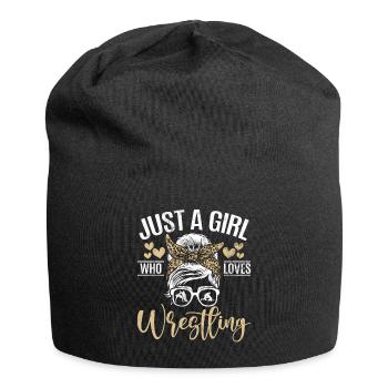 Lutteuse Fille Grappling Lutteuse Femmes - Bonnet en jersey - noir - Devant