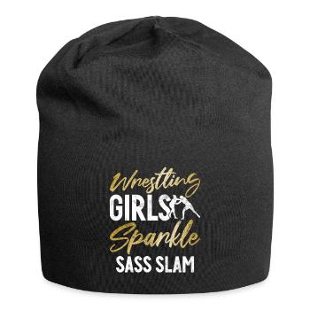 Lutteuse Fille Grappling Lutteuse Femmes - Bonnet en jersey - noir - Devant