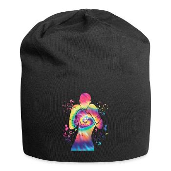 Boxing Fighter Kids Boxing Match Boxer - Jersey Beanie - black - Front