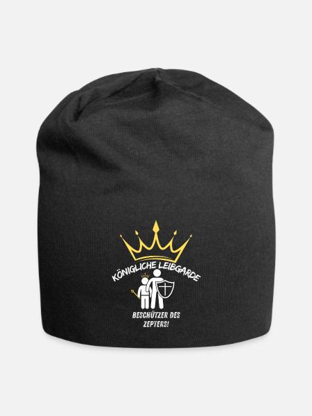 Junggesellenabschied - Jersey-Beanie - Schwarz