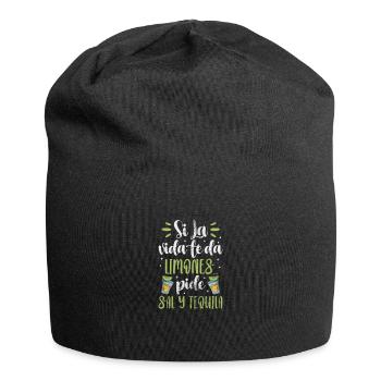 Tequila - Jersey-Beanie - Schwarz - Vorne
