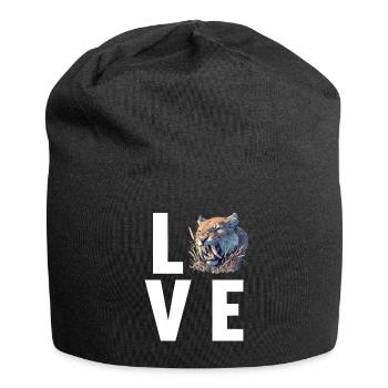 Saber-Toothed Tiger Sabertooth Tiger - Jersey Beanie - black - Front