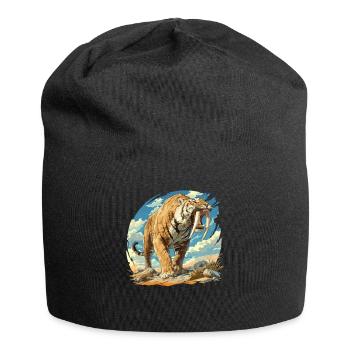Saber-Toothed Tiger Sabertooth Tiger - Jersey Beanie - black - Front