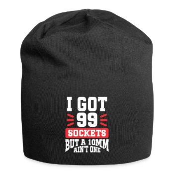 Mechanic I Got 99 Sockets But A 10mm Ain't One - Jersey Beanie - black - Front