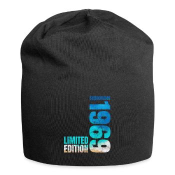 55th birthday September 1969 Born 1969 - Jersey Beanie - black - Front