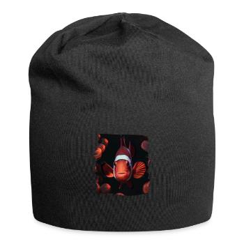 Clownfish Clownfische Clownfisch - Jersey-Beanie - Schwarz - Vorne