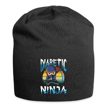 Diabetic ninja - Jersey-Beanie - Schwarz - Vorne