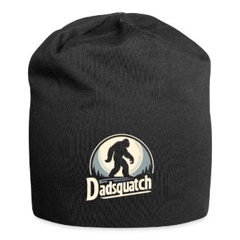 Bigfoot DADSQUATCH Dad Dad Dad Gift - Jersey Beanie - black - Front