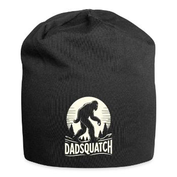 Bigfoot DADSQUATCH Dad Dad Dad Gift - Jersey Beanie - black - Front