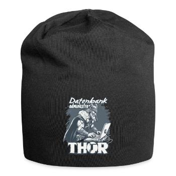 Administrateur de base de données Codage Analyste de données - Bonnet en jersey - noir - Devant