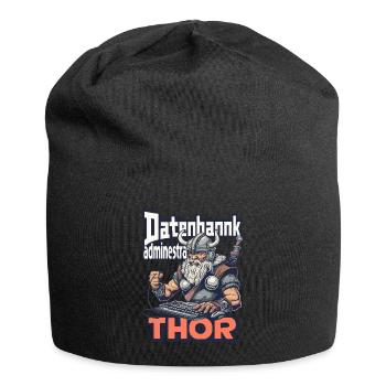 Administrateur de base de données Codage Analyste de données - Bonnet en jersey - noir - Devant
