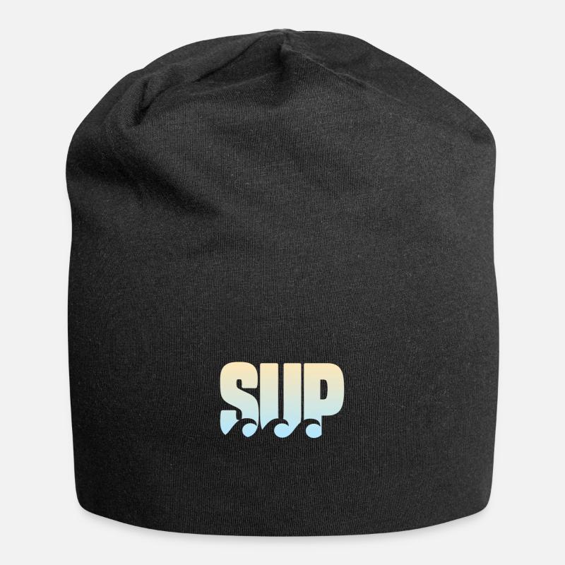 SUP paddling - Jersey Beanie - black