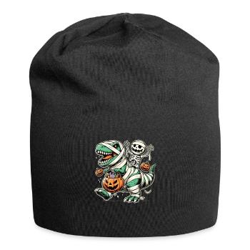 Feiern Sie Die Prähistorische Wendung In Hallowee - Jersey-Beanie - Schwarz - Vorne