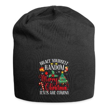 See yourself together, accidental happy - Jersey Beanie - black - Front