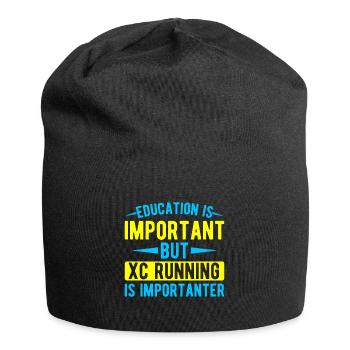 Cadeau de course XC drôle XC Runner Edition - Bonnet en jersey - noir - Devant
