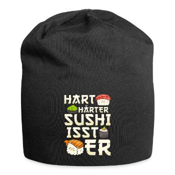 Sushi - Jersey-Beanie - Schwarz - Vorne