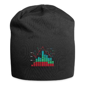 Behavioral Analyst Data Coding - Jersey Beanie - black - Front