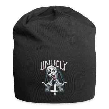 Provocative and expressive – rebellious fashion - Jersey Beanie - black - Front