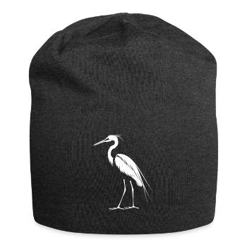 Heron Reiher - Jersey-Beanie - Anthrazit - Vorne