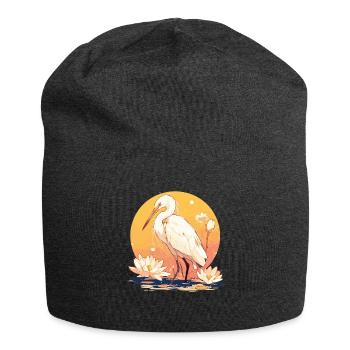 Heron Reiher - Jersey-Beanie - Anthrazit - Vorne