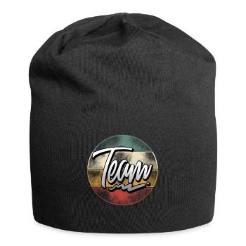 équipe - Bonnet en jersey - noir - Devant