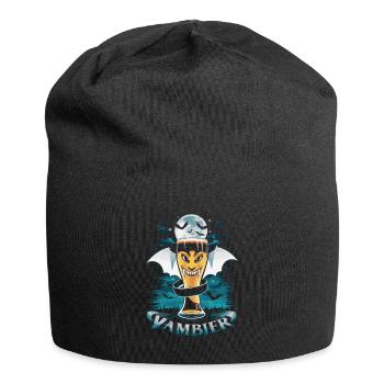 Vambier – La soif de la vie nocturne - Bonnet en jersey - noir - Devant