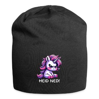 Heid Ned - Jersey-Beanie - Schwarz - Vorne