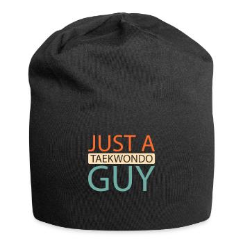 Le taekwondo juste un taekwondo - Bonnet en jersey - noir - Devant