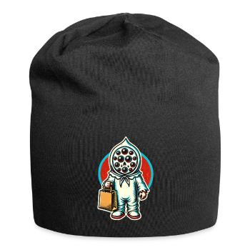 Gespenstische Party Trick Or Treat - Jersey-Beanie - Schwarz - Vorne