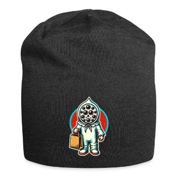 Gespenstische Party Trick Or Treat - Jersey-Beanie - Anthrazit - Vorne