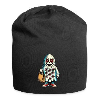 Gespenstische Party Trick Or Treat Streetwear - Jersey-Beanie - Schwarz - Vorne