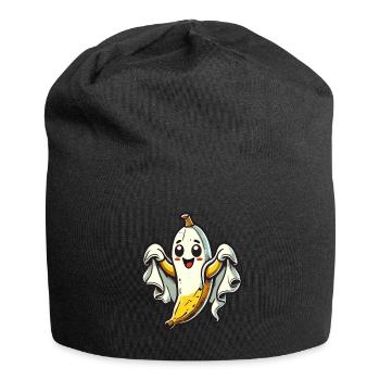 Lustige Geister Banane Boonana Gespenstische Party - Jersey-Beanie - Schwarz - Vorne