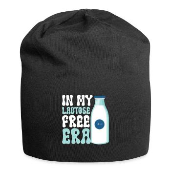 Tolérant au lactose ou intolérant au lactose - Bonnet en jersey - noir - Devant