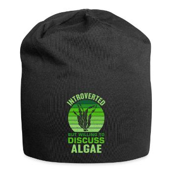 Seaweed Algae - Jersey Beanie - black - Front