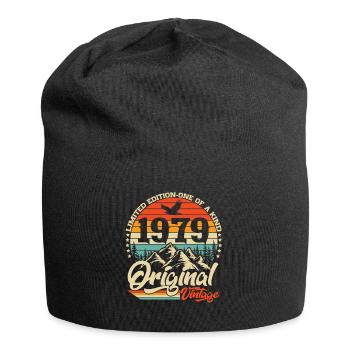 Original 1979 Vintage Rétro Cadeau d’anniversaire - Bonnet en jersey - noir - Devant