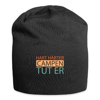 Tent Camping Camping - Jersey Beanie - black - Front