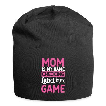 Lactose tolerant or lactose intolerant - Jersey Beanie - black - Front