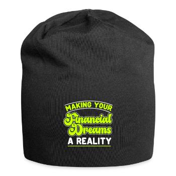 Accounting Secretary of Accountants Accounting - Jersey Beanie - black - Front