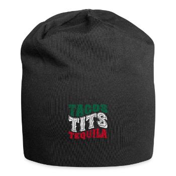 Tequila - Jersey-Beanie - Schwarz - Vorne