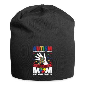 Autismus Awareness Day Autist Geschenk - Jersey-Beanie - Schwarz - Vorne