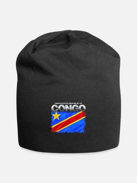 Congo - Bonnet en jersey - noir