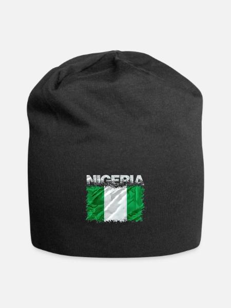 Nigeria - Jersey Beanie - black