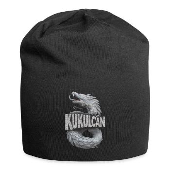 Legendäre Schlange Kukulcan Uralte Mythologie - Jersey-Beanie - Schwarz - Vorne