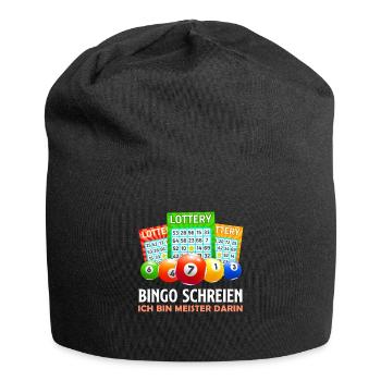 BINGO CRIER JE SUIS UN MAÎTRE DANS CE DOMAINE DRÔLE - Bonnet en jersey - noir - Devant