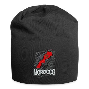 Maroc - Bonnet en jersey - noir - Devant