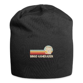 BINGO KAMERADEN Bingo Abende Freunde Bingo - Jersey-Beanie - Schwarz - Vorne