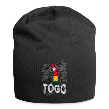 Togo - Jersey-Beanie - Schwarz - Vorne