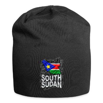 Sudan - Jersey-Beanie - Schwarz - Vorne