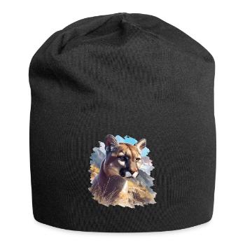 Cougar Mountain Lion Mountain Lion - Bonnet en jersey - noir - Devant